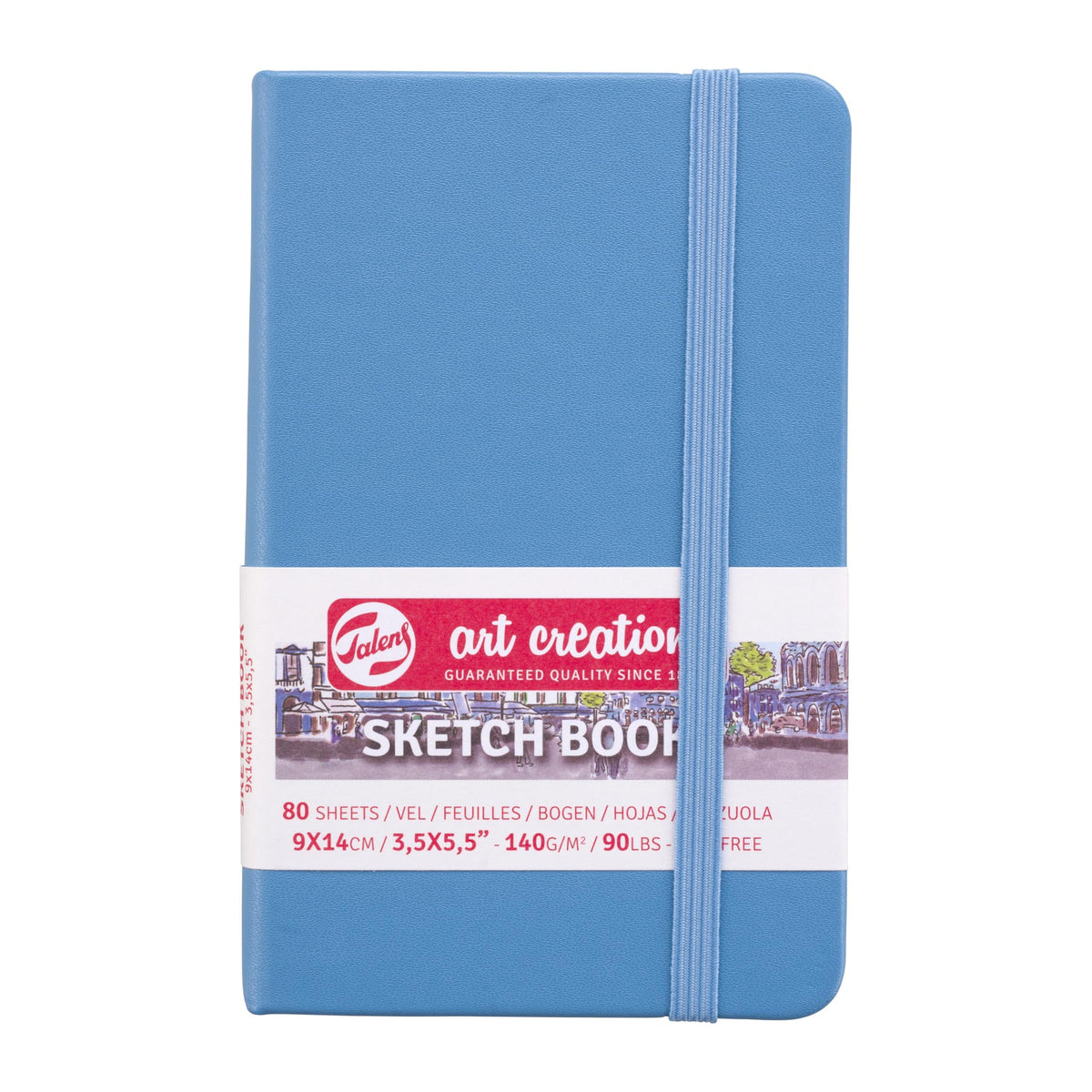 Talens Art Creation Sketchbook, Pastel Pink, 80 Sheets, 5.1 x 8.3 in