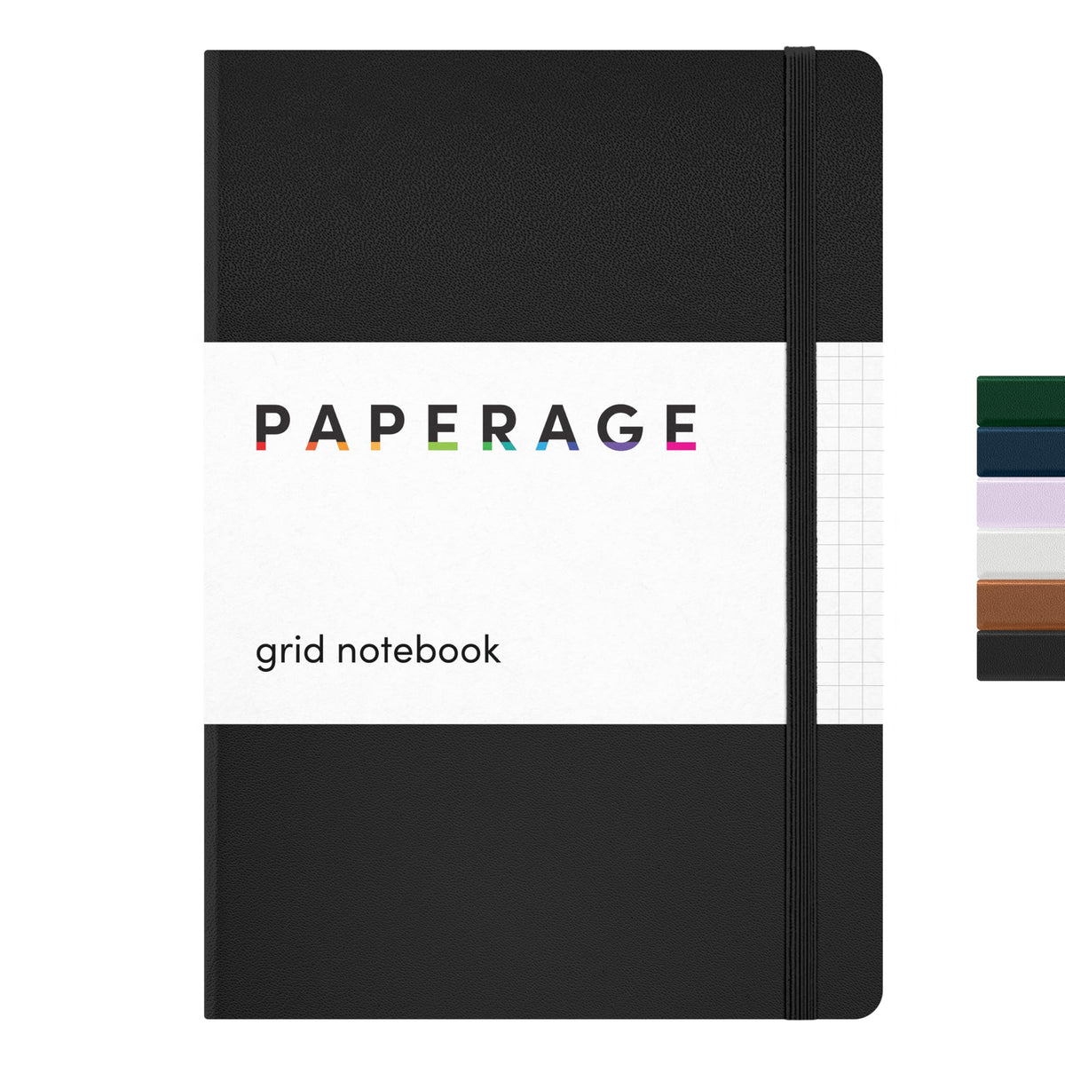 PAPERAGE Blank Journal Notebook, (Lavender), 160 Pages, Medium 5.6 in x 8 in - 100 GSM Thick Paper – Hardcover Journaling Notebook for Work, School, Note Taking or Sketching