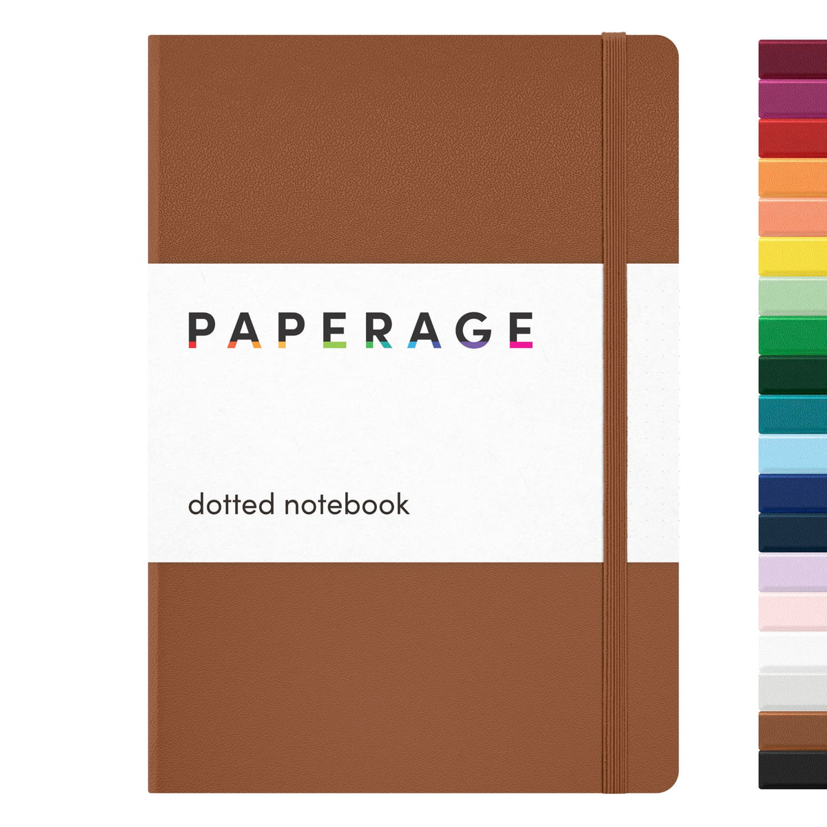 PAPERAGE Blank Journal Notebook, (Raspberry), 160 Pages, Medium 5.6 in x 8 in - 100 GSM Thick Paper – Hardcover Journaling Notebook for Work, School, Note Taking or Sketching