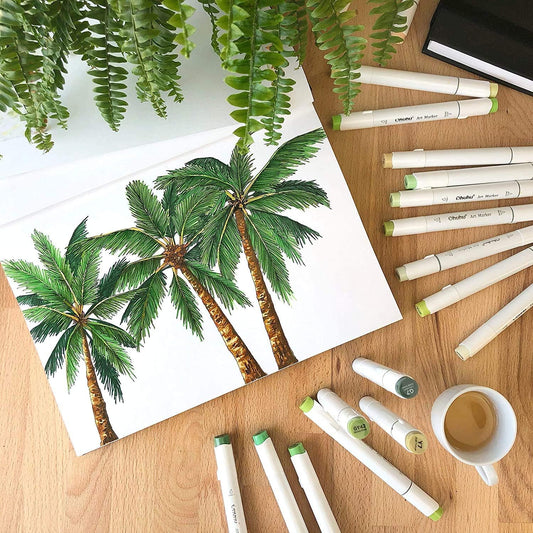 Ohuhu 8.3"x11.7" Marker Paper Pad Art Sketchbook for Drawing and Sketching