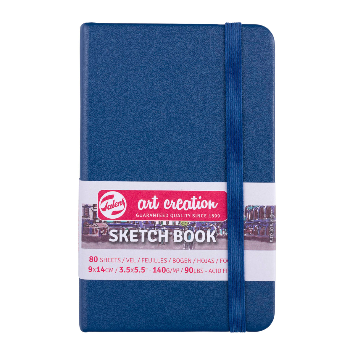 Talens Art Creation Sketchbook, Pastel Pink, 80 Sheets, 5.1 x 8.3 in