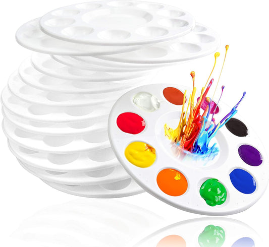 22PCS Paint Tray Palettes,Plastic Paint Pallets for Kids or Adult to Paint