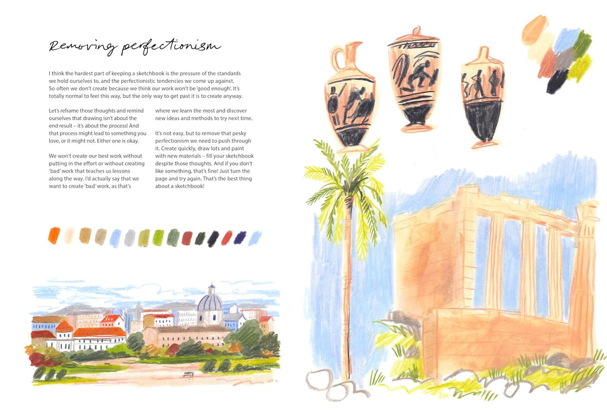 Sketchbook Joy: How to embrace your creativity and fill your sketchbooks with colour (Mindful Creativity)