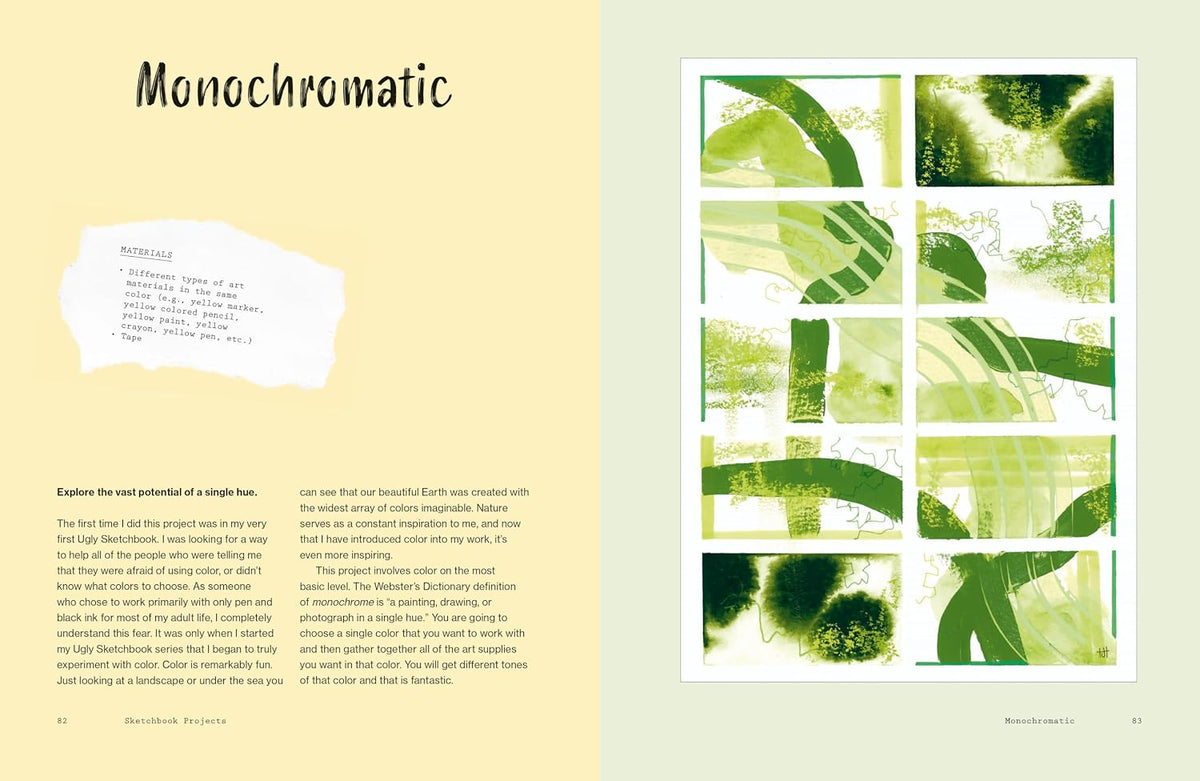 The Ugly Sketchbook: Lose the fear and find more freedom in your art