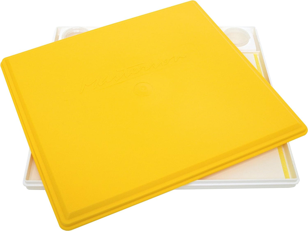 Masterson Sta-Wet Painters Pal Bundled Set, 9in x 12in Airtight Wet Painting Palette, with 30 Acrylic Paper Refill Sheets and 1 Sponge Refill Pack, Keeps Wet Paint Fresh for Days, Made in USA