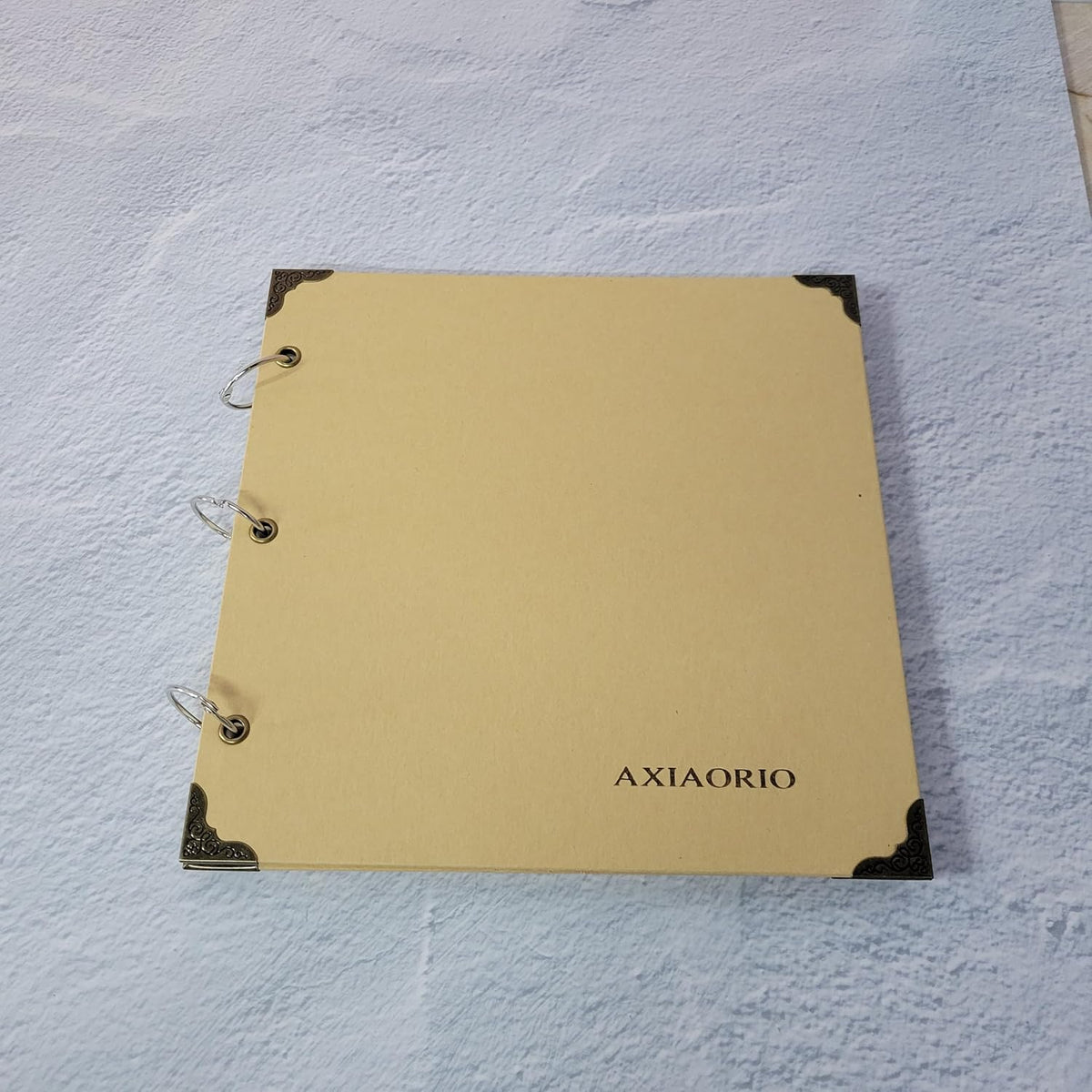 AXIAORIO Sketchbooks, Vintage Kraft Hard Cover Design