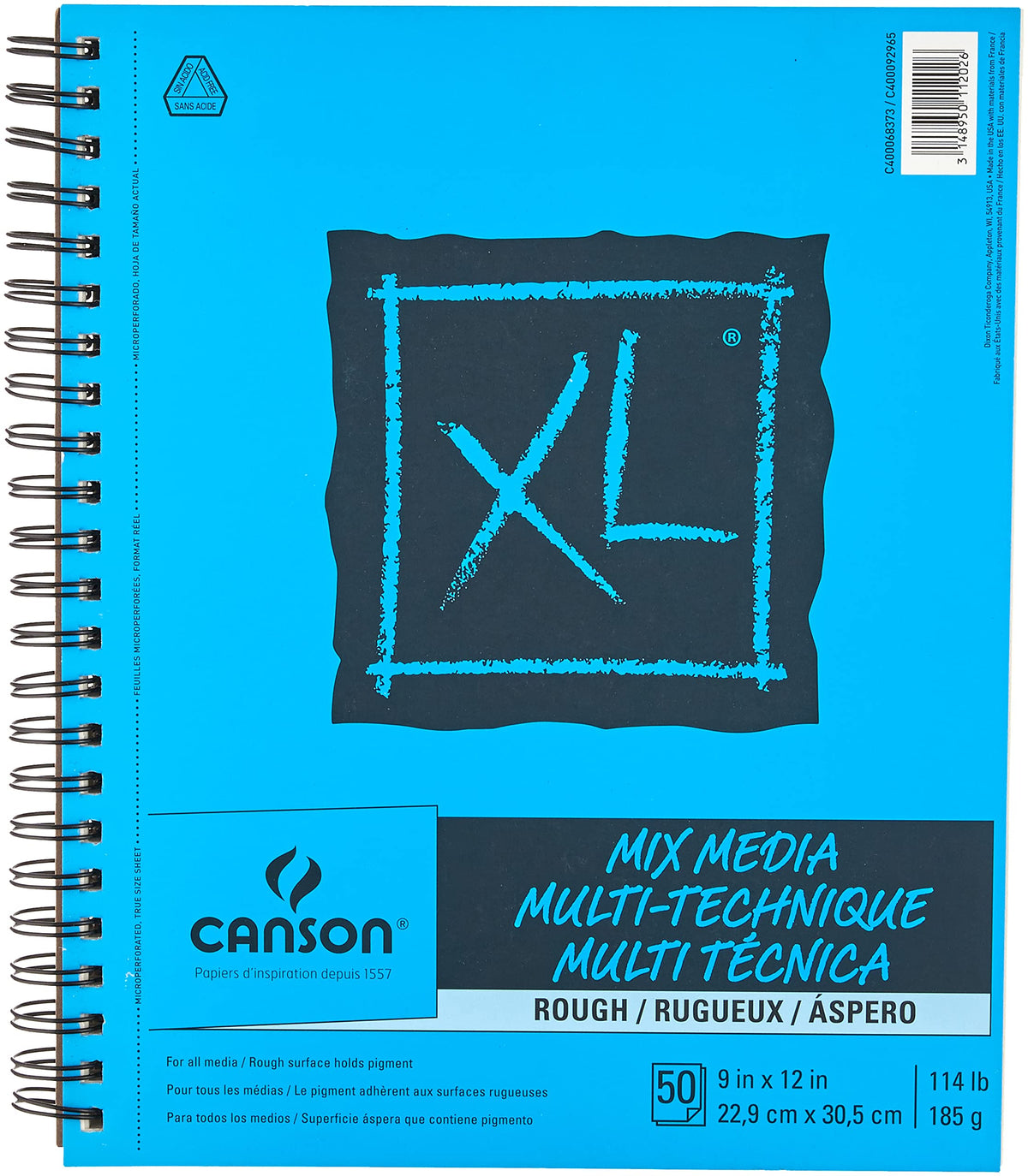 Canson XL Mix Media Pad 9X12