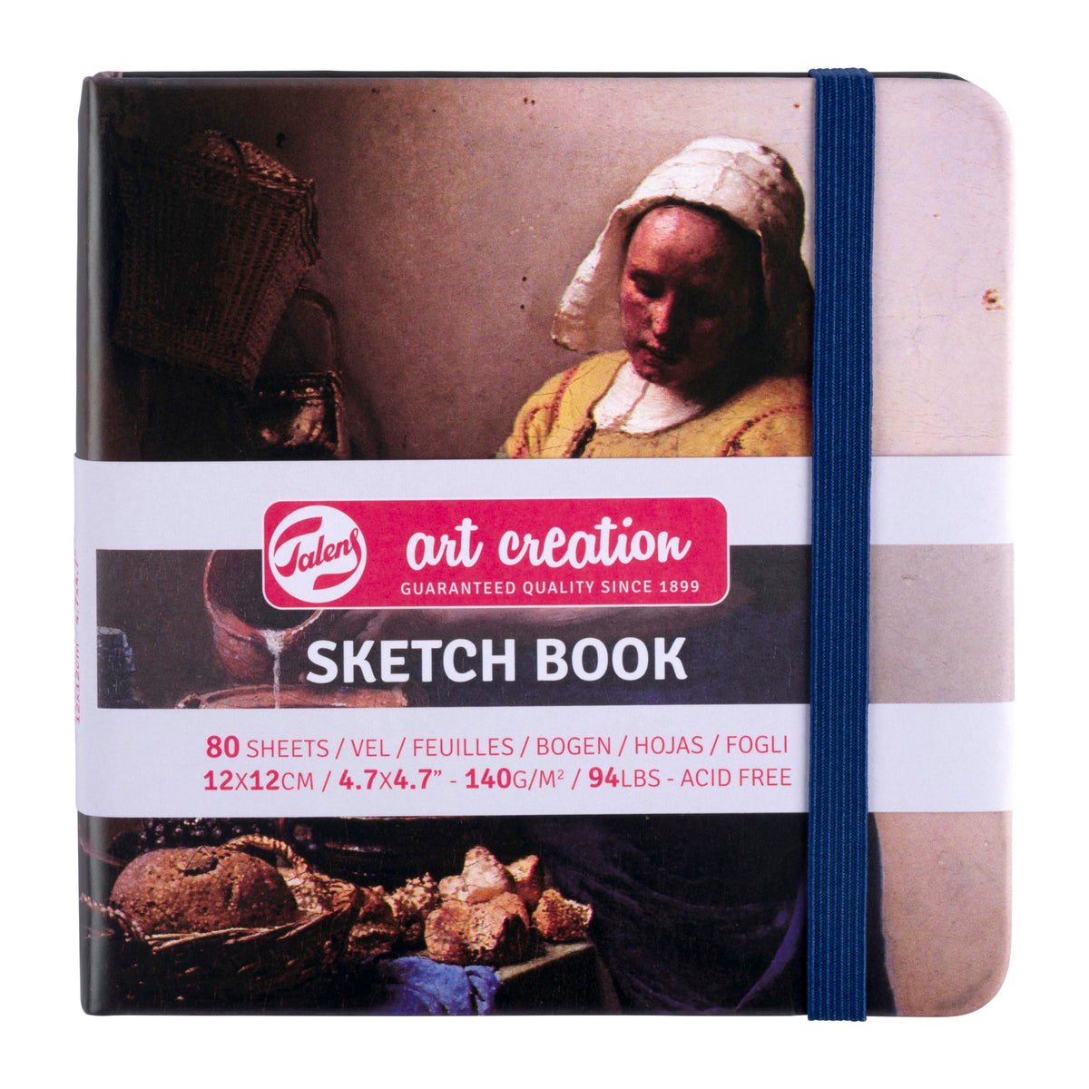 Talens Art Creation Sketchbook, Pastel Pink, 80 Sheets, 5.1 x 8.3 in