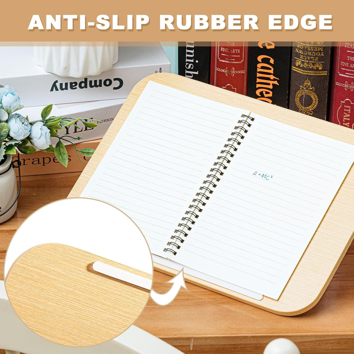 Slant Board for Writing, Adjustable Slanted Clipboard for Classroom, 1 Pc