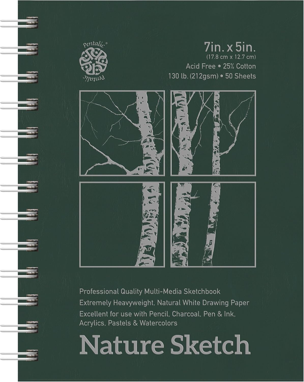 Pentalic Nature Sketch Pad, 9-Inch by 6-Inch