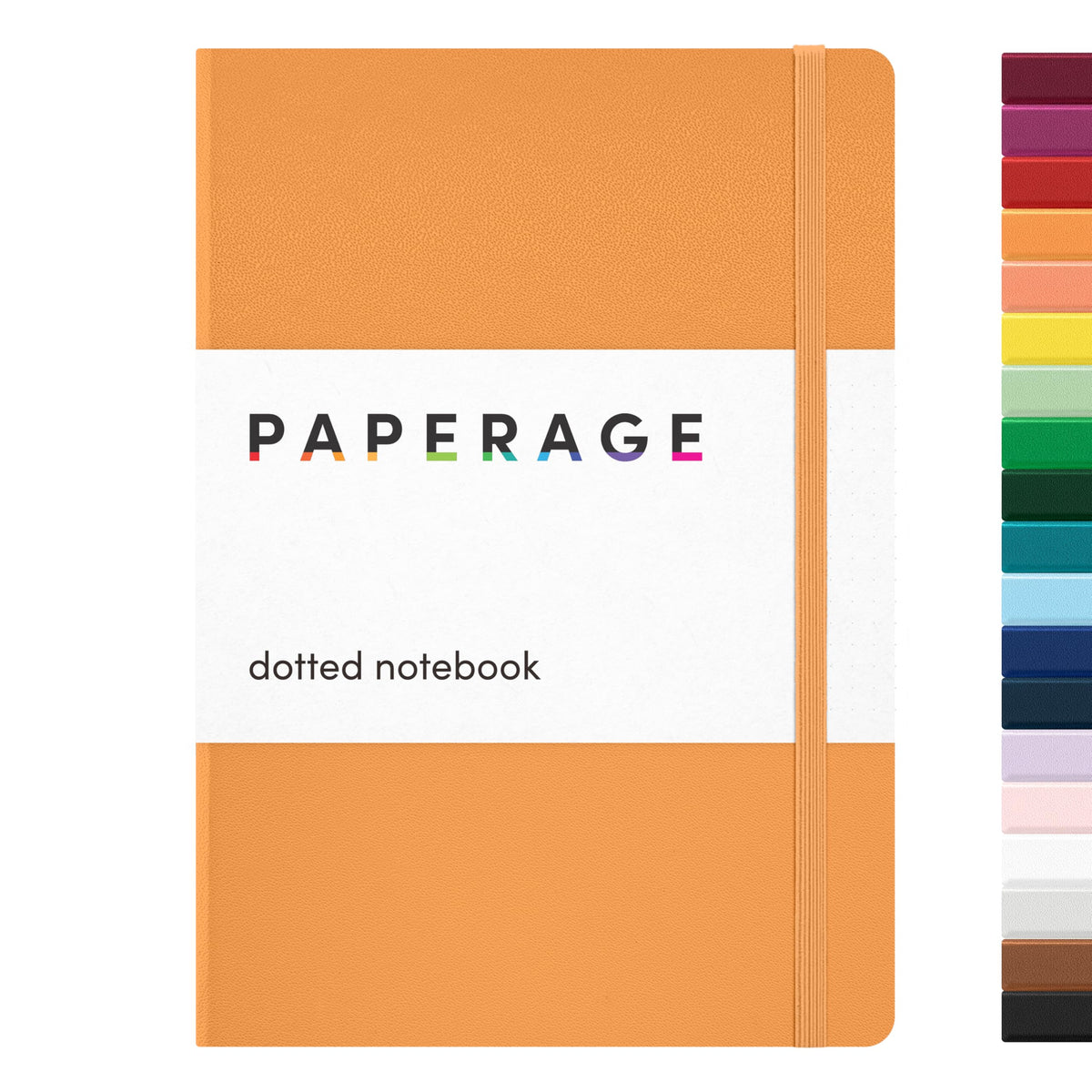 PAPERAGE Blank Journal Notebook, (Lavender), 160 Pages, Medium 5.6 in x 8 in - 100 GSM Thick Paper – Hardcover Journaling Notebook for Work, School, Note Taking or Sketching