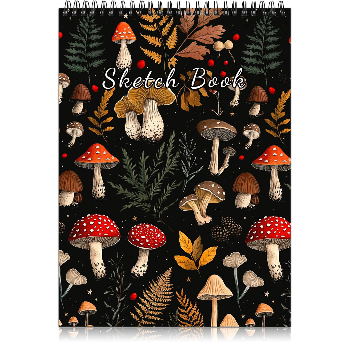 Deokke Sketchbook Top Spiral Bound Sketch Pad, 9 x 12 inch,100GSM Thick Paper,50 Sheets 100 Pages,Art Sketch Book Aesthetic Cute Drawing Writing Paper for Girls Women-Pink Bowknot