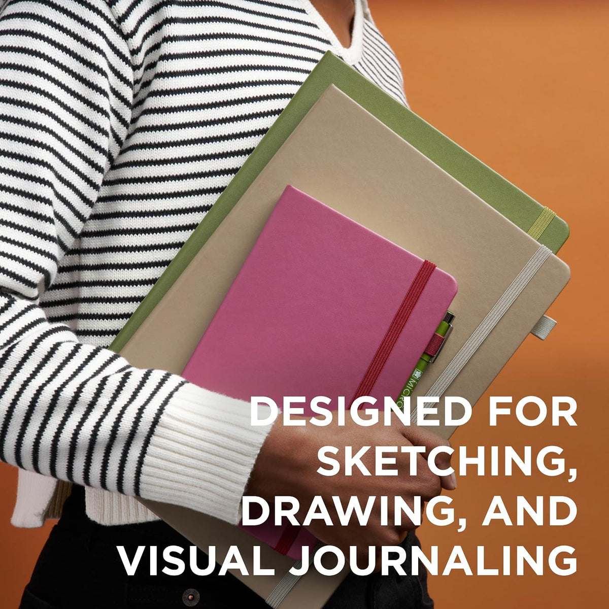 Sakura Sketchbook A5, Hardcover, 160 Pages, 5.1 x 8.3", Black, Cream Paper