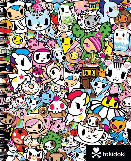 tokidoki Sketchbook with Spiral Hardcover Blank Sketch Book, 9 x 11-Inches