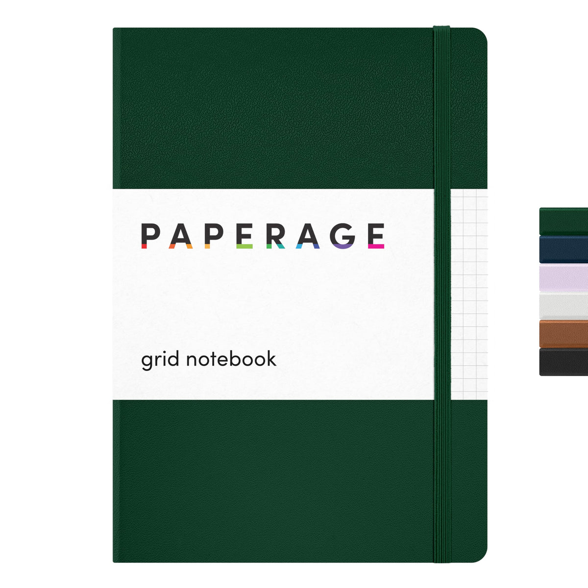 PAPERAGE Blank Journal Notebook, (Lavender), 160 Pages, Medium 5.6 in x 8 in - 100 GSM Thick Paper – Hardcover Journaling Notebook for Work, School, Note Taking or Sketching