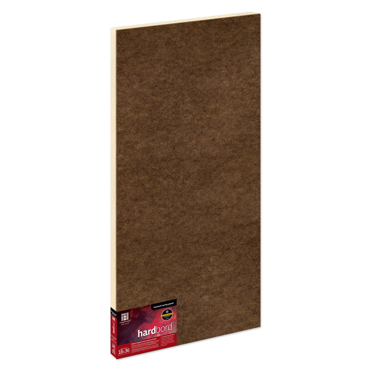 Ampersand Museum Series Hardbord for Painting and Mounting, 1/8 Inch Depth, 12X16 Inch (AMHB12)