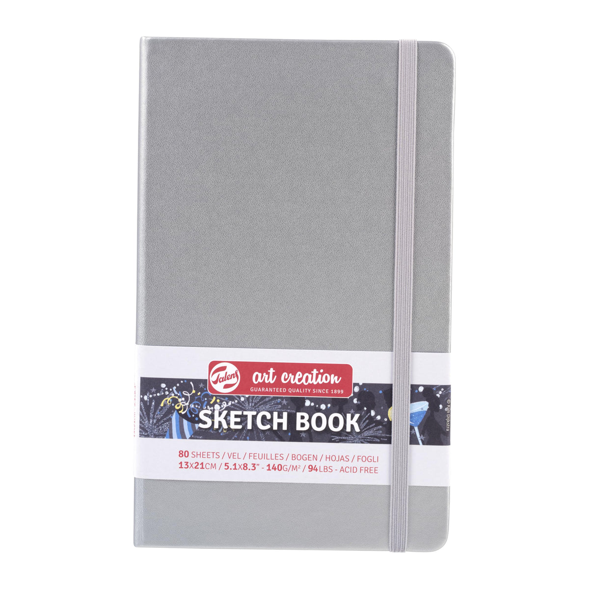 Talens Art Creation Sketchbook, Pastel Violet, 80 Sheets, 5.1 x 8.3 in