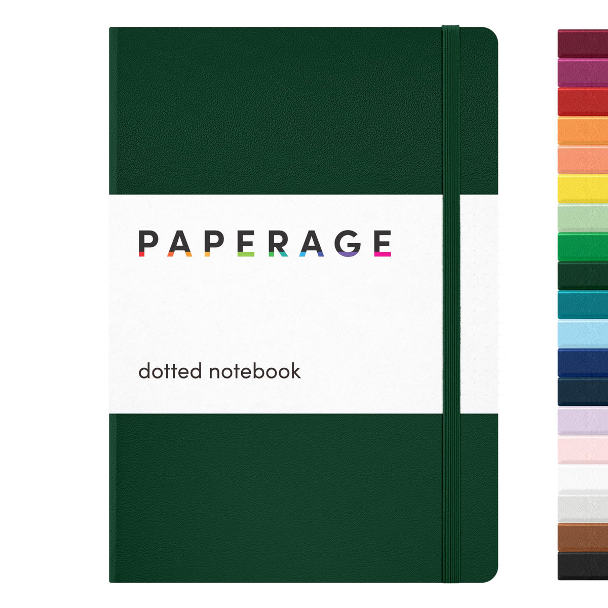PAPERAGE Blank Journal Notebook, (Lavender), 160 Pages, Medium 5.6 in x 8 in - 100 GSM Thick Paper – Hardcover Journaling Notebook for Work, School, Note Taking or Sketching