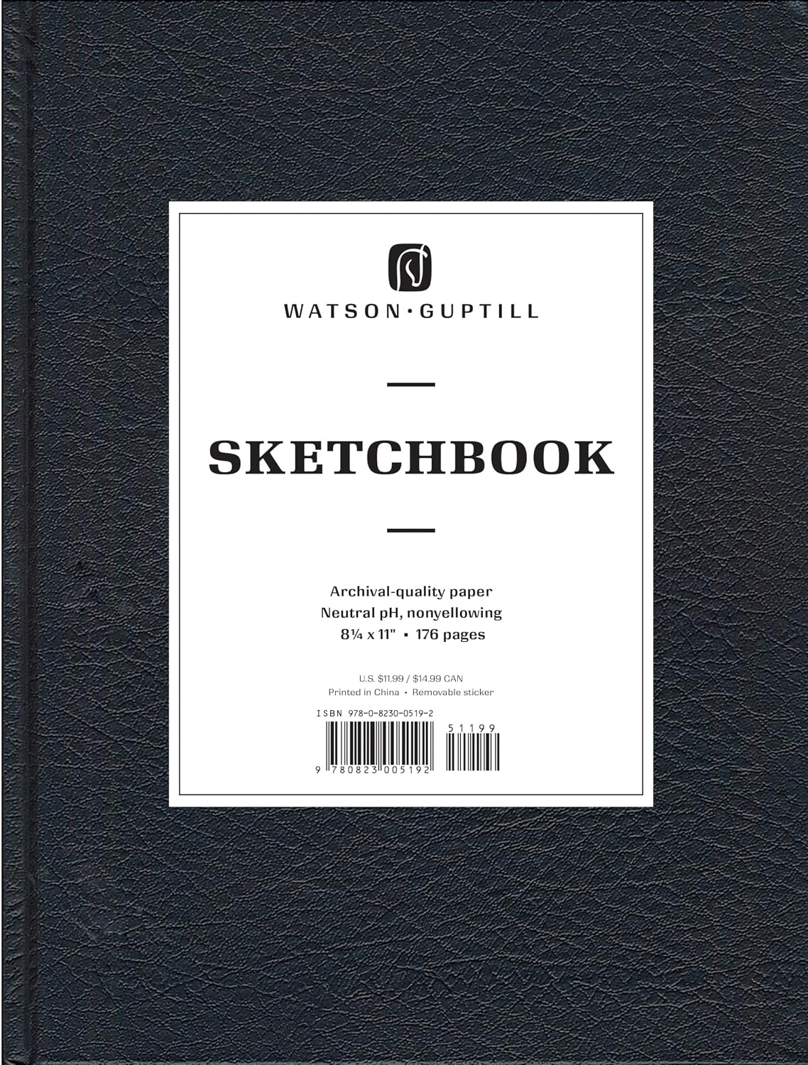 Large Sketchbook (Black) (Watson Guptill Sketchbooks)
