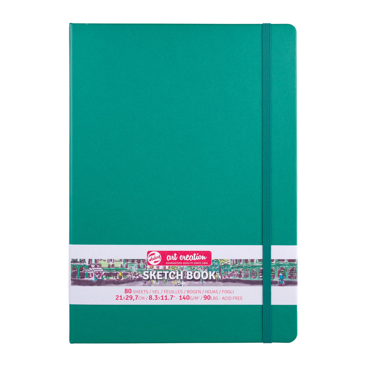 Talens Art Creation Sketchbook, Pastel Violet, 80 Sheets, 5.1 x 8.3 in