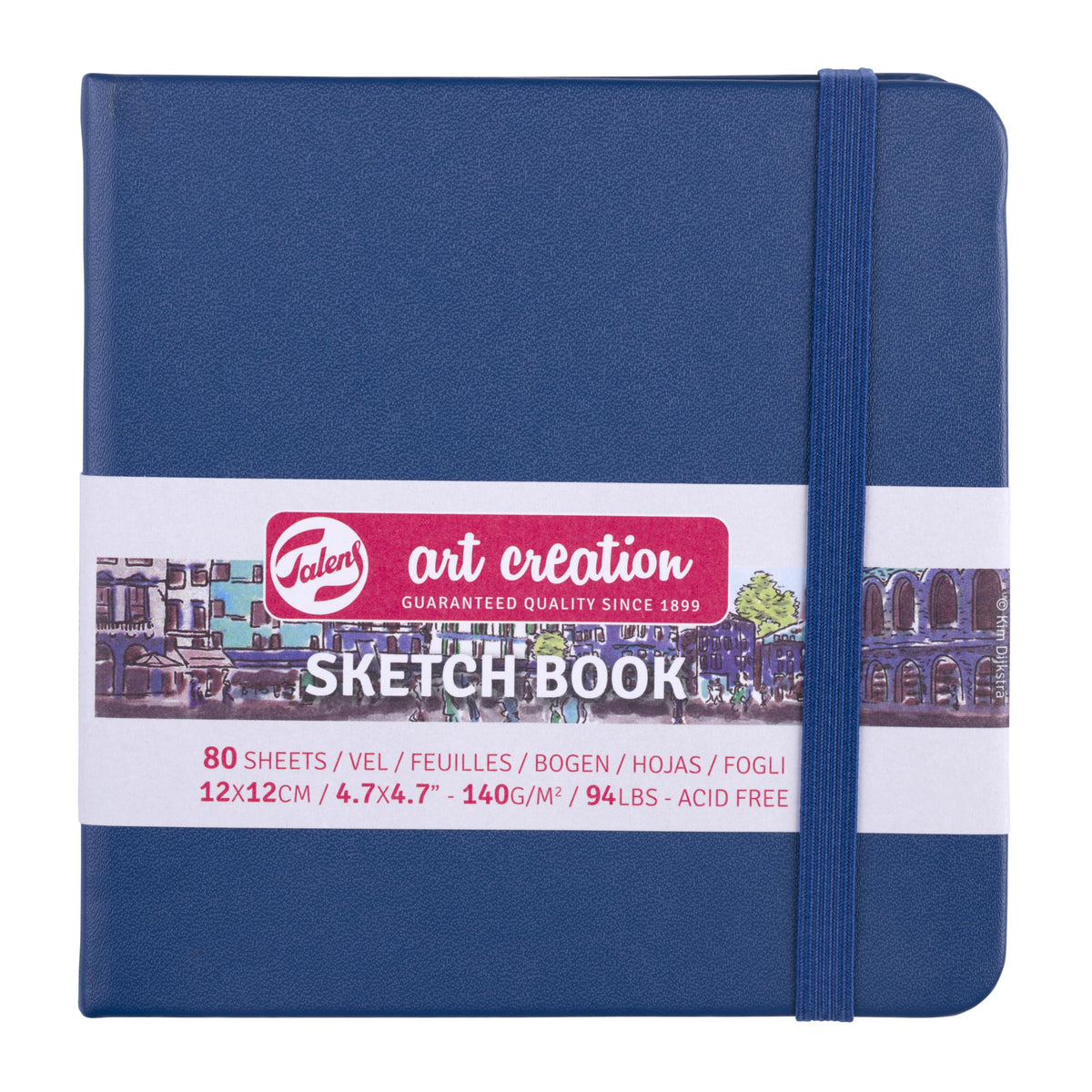 Talens Art Creation Sketchbook, Pastel Pink, 80 Sheets, 5.1 x 8.3 in